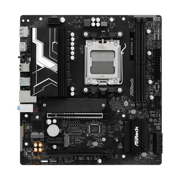Mainboard|ASROCK|AMD B850|SAM5|Micro-ATX|Memory DDR5|Memory slots 2|B850M-XR2.0 5
