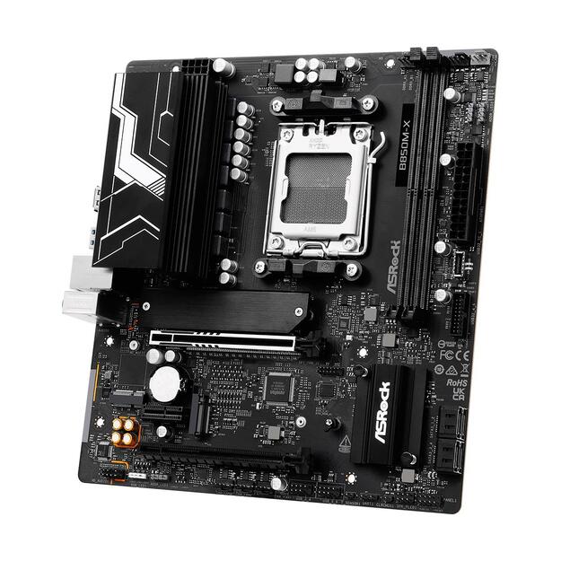 Mainboard|ASROCK|AMD B850|SAM5|Micro-ATX|Memory DDR5|Memory slots 2|B850M-XR2.0 2