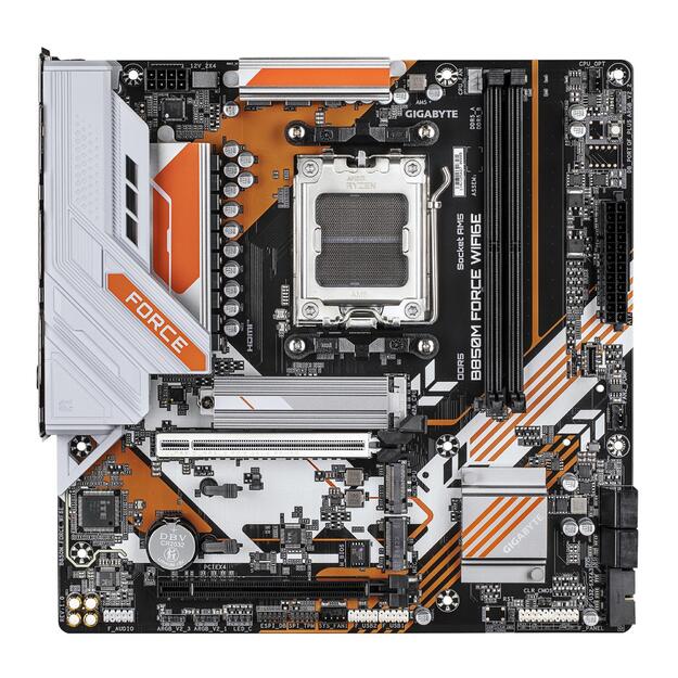 Mainboard|GIGABYTE|AMD B850|SAM5|Micro-ATX|Memory DDR5|Memory slots 2|B850MFORCEWF6E 1