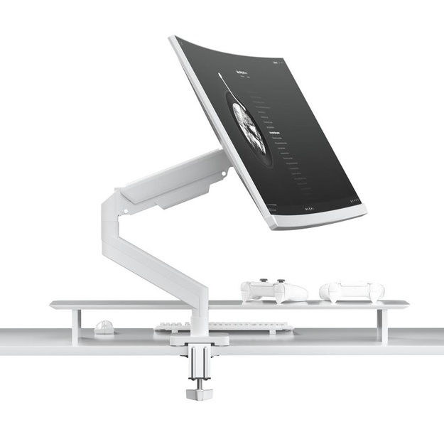 DISPLAY ACC MOUNTING ARM/17-32  WH MA-DA1-04-W GEMBIRD