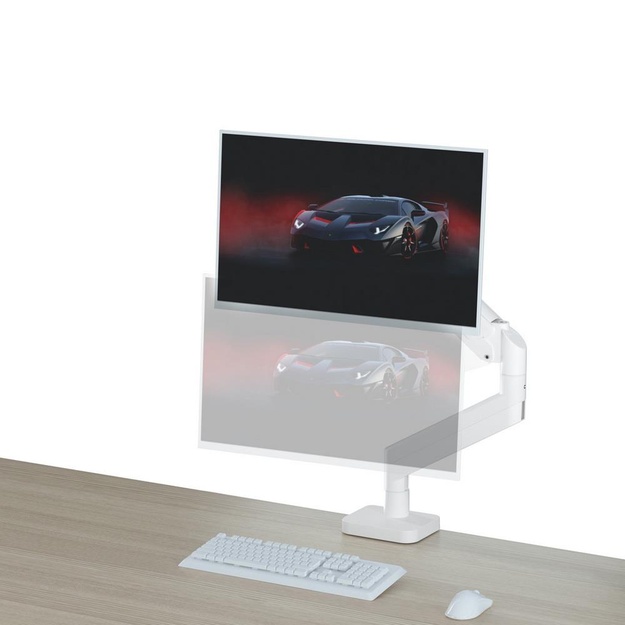 DISPLAY ACC MOUNTING ARM/17-32  WH MA-DA1-04-W GEMBIRD