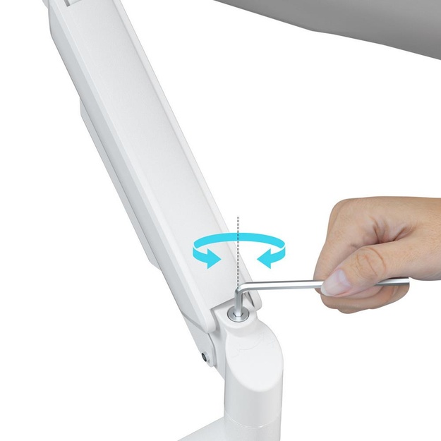 DISPLAY ACC MOUNTING ARM/17-32  WH MA-DA1-04-W GEMBIRD