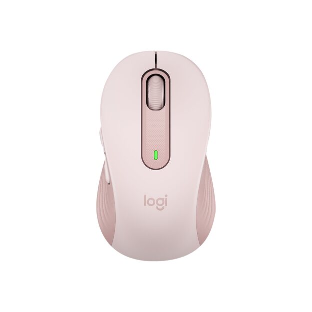 LOGITECH Signature M650 Mouse optical 5 buttons wireless Bluetooth 2.4 GHz Bolt USB receiver rose 5