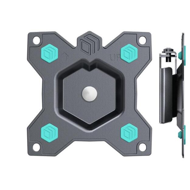 TV SET ACC WALL MOUNT /10-35 /BLACK R1-B ONKRON