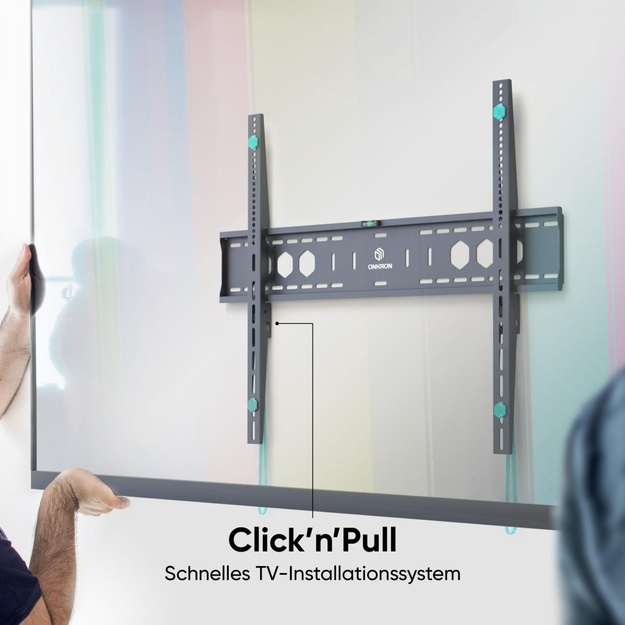 TV SET ACC WALL MOUNT/60-110 /BLACK UF12-B ONKRON