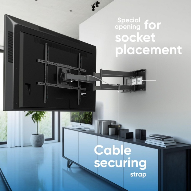TV SET ACC WALL MOUNT/42-110 /BLACK M8L-B ONKRON