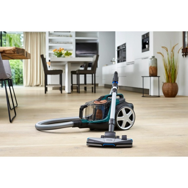 Vacuum Cleaner|PHILIPS|PowerPro Expert|Bagless|900 Watts|Capacity 2 l|Noise 75 dB|Green|Weight 5.5 kg|FC9744/09