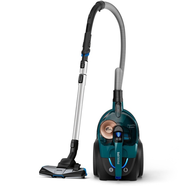 Vacuum Cleaner|PHILIPS|PowerPro Expert|Bagless|900 Watts|Capacity 2 l|Noise 75 dB|Green|Weight 5.5 kg|FC9744/09