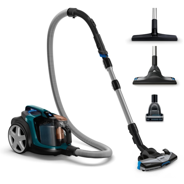 Vacuum Cleaner|PHILIPS|PowerPro Expert|Bagless|900 Watts|Capacity 2 l|Noise 75 dB|Green|Weight 5.5 kg|FC9744/09