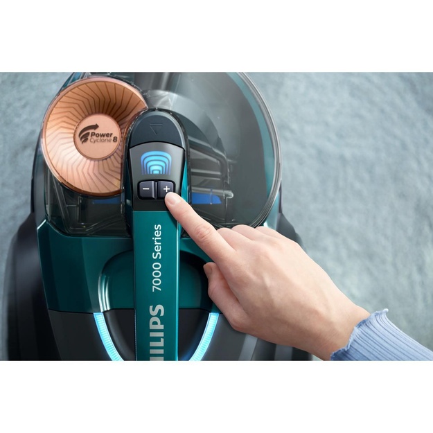 Vacuum Cleaner|PHILIPS|PowerPro Expert|Bagless|900 Watts|Capacity 2 l|Noise 75 dB|Green|Weight 5.5 kg|FC9744/09