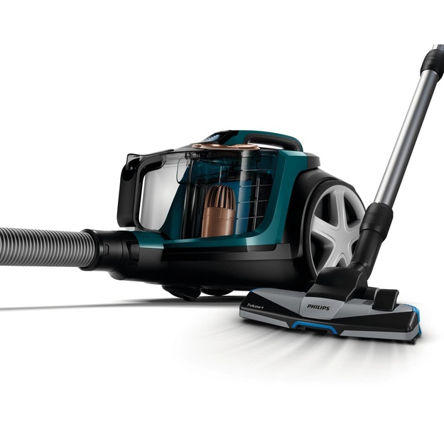 Vacuum Cleaner|PHILIPS|PowerPro Expert|Bagless|900 Watts|Capacity 2 l|Noise 75 dB|Green|Weight 5.5 kg|FC9744/09