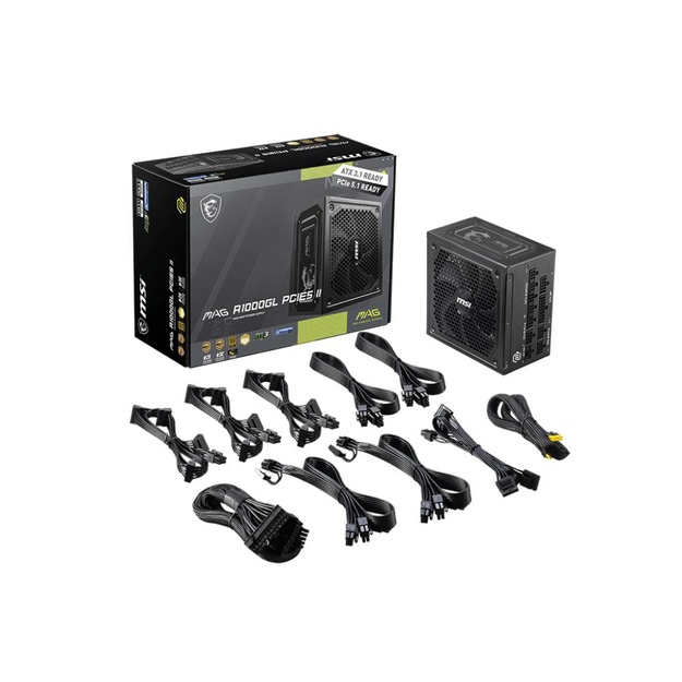 MSI MPG A1000GL PCIE5 II 1000W PSU
