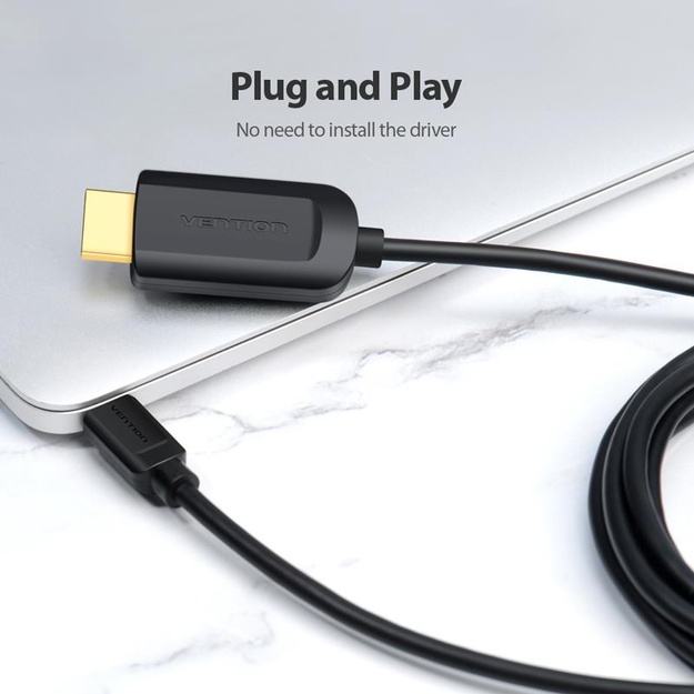 CABLE HDMI TO USB-C 1.5M/CGUBG VENTION