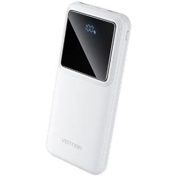 POWER BANK USB 10000MAH 22.5W/USB WHITE FHKW0 VENTION