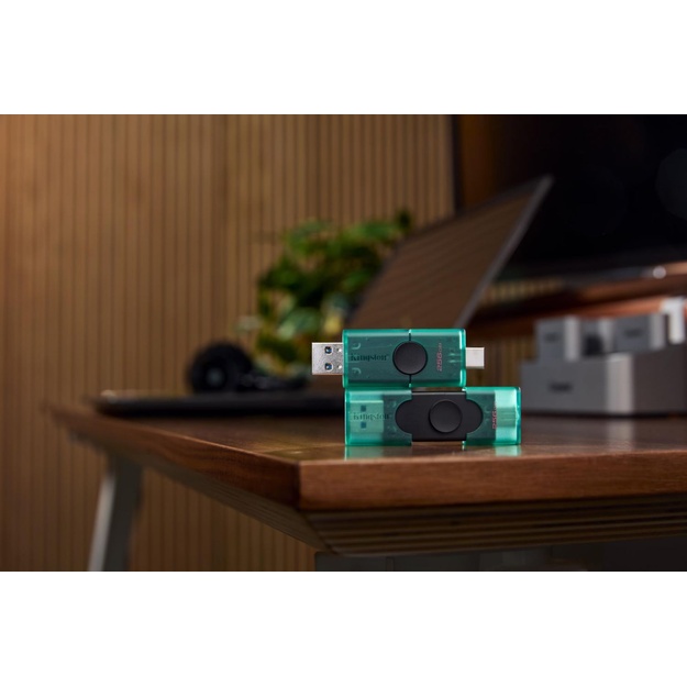 MEMORY DRIVE FLASH USB-A/USB-C/256G DUO DTDEG2/256GB KINGSTON