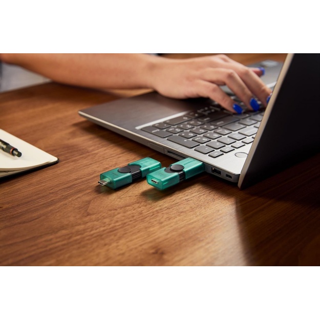 MEMORY DRIVE FLASH USB-A/USB-C/256G DUO DTDEG2/256GB KINGSTON
