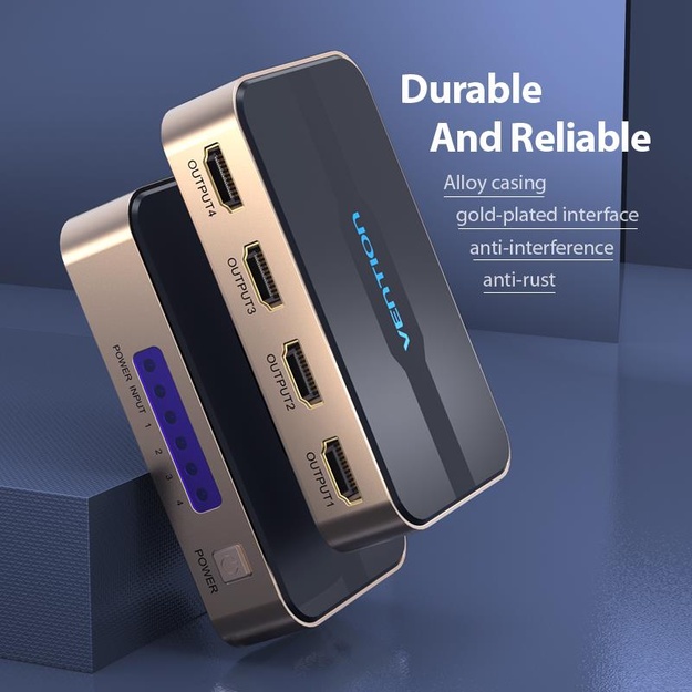 CABLE HDMI SPLITTER 1IN4/ACCG0-EU VENTION