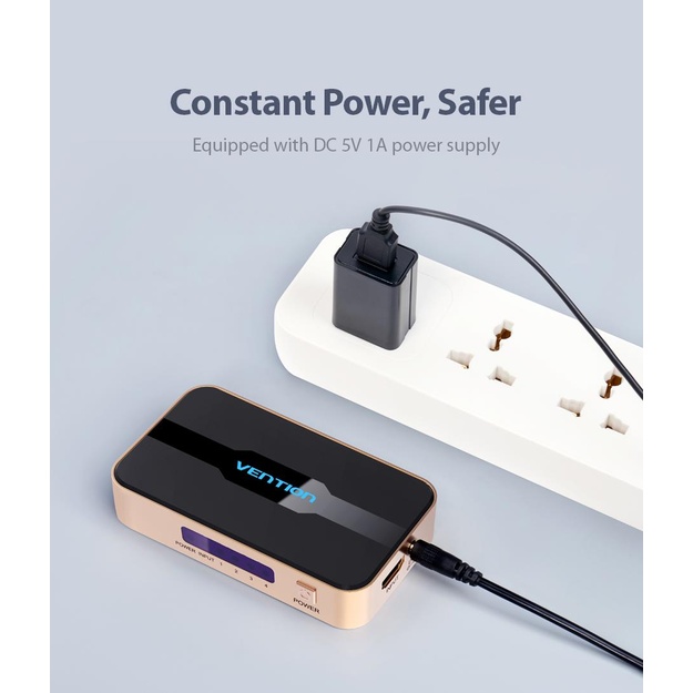 CABLE HDMI SPLITTER 1IN4/ACCG0-EU VENTION