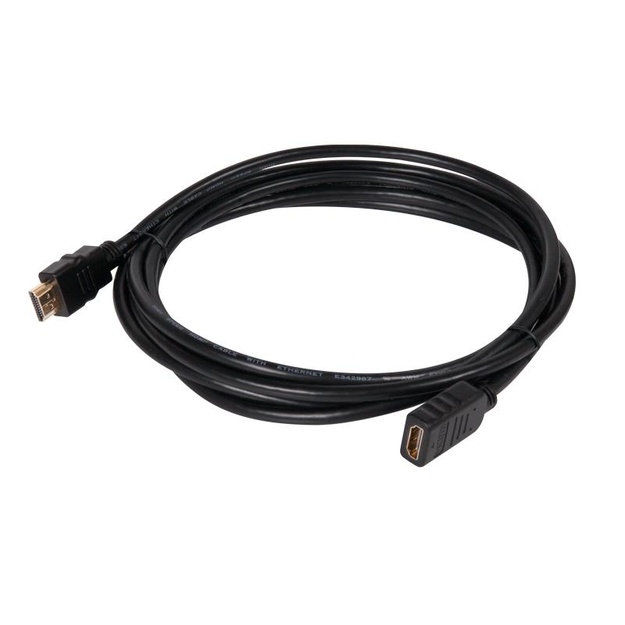 CABLE HDMI TO HDMI 3M/M/F CAC-1321 CLUB3D