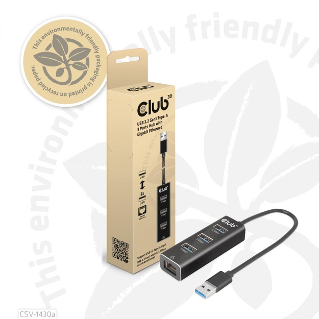 I/O HUB USB3.2 3PORT/CSV-1430A CLUB3D