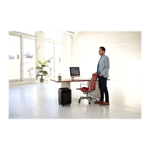 FELLOWES Powershred LX210 Black Shredder Mini Cut 230V EU/UK 5