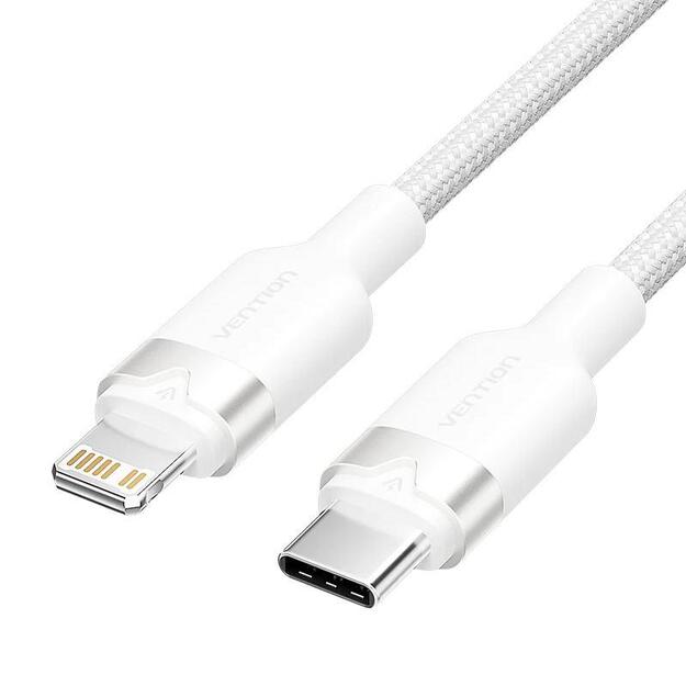 CABLE USB-C TO LIGHTNING/2M WHITE LALWH VENTION