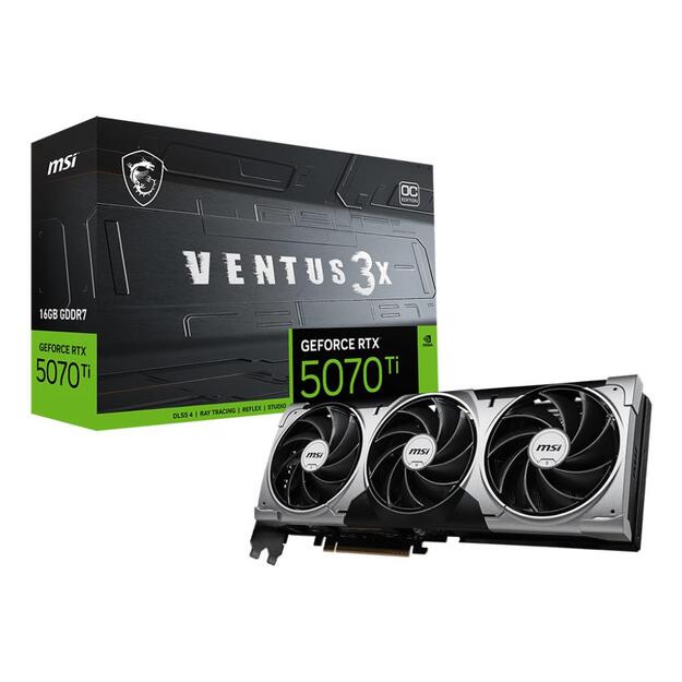 MSI GeForce RTX 5070 Ti 16GB VENTUS 3X OC 12
