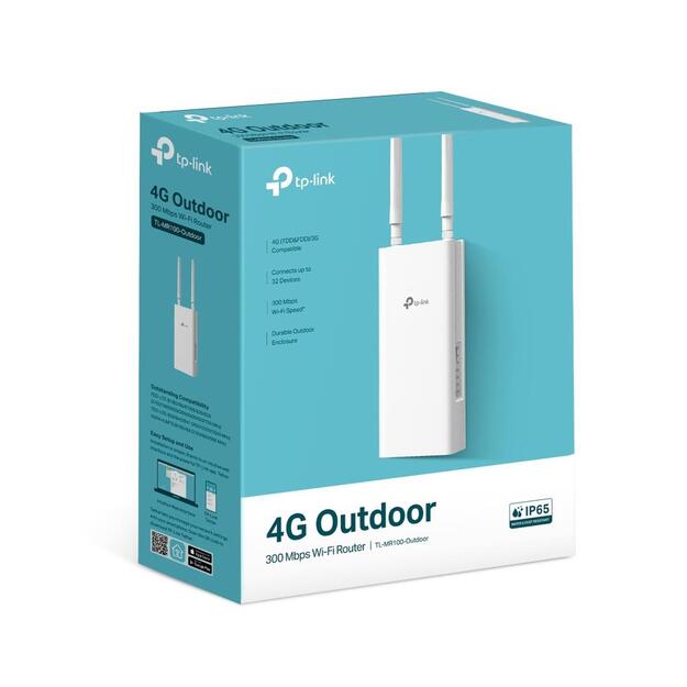 WRL 3G/4G ROUTER 300MBPS/TL-MR100-OUTDOOR TP-LINK 4