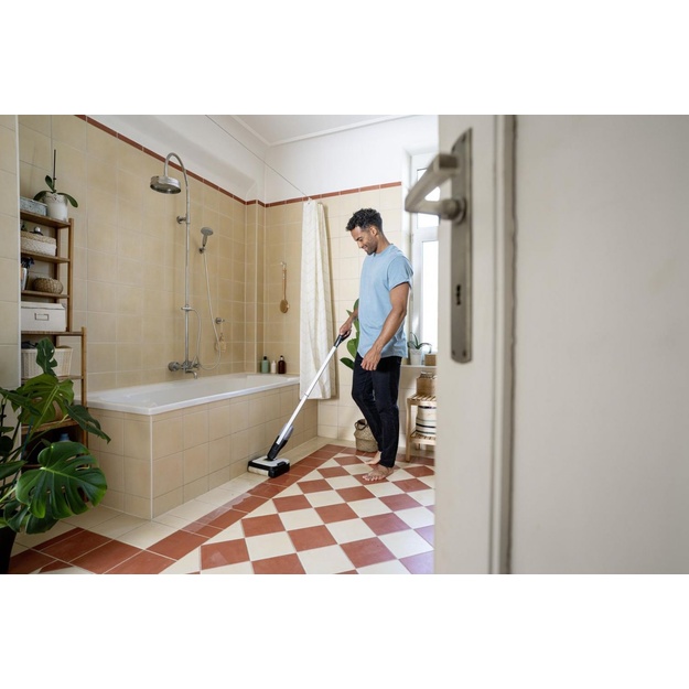 Vacuum Cleaner|KARCHER|dry&wet|Electric broom|Grey/White/Black|Bagless|Battery| 2.3 kg|1.056-200.0