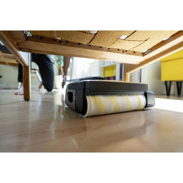 Vacuum Cleaner|KARCHER|dry&wet|Electric broom|Grey/White/Black|Bagless|Battery| 2.3 kg|1.056-200.0 6