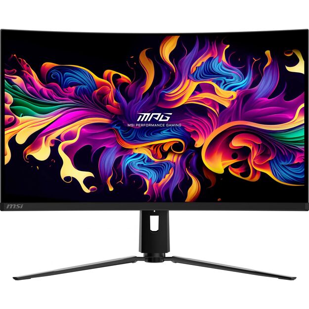 Monitor|MSI|MPG 321CURX QD-OLED|31.5 |Gaming/Curved/4K|Panel QD-OLED|3840x2160|16:9|240 Hz|0.03 ms|MPG321CURXQD-OLED 27