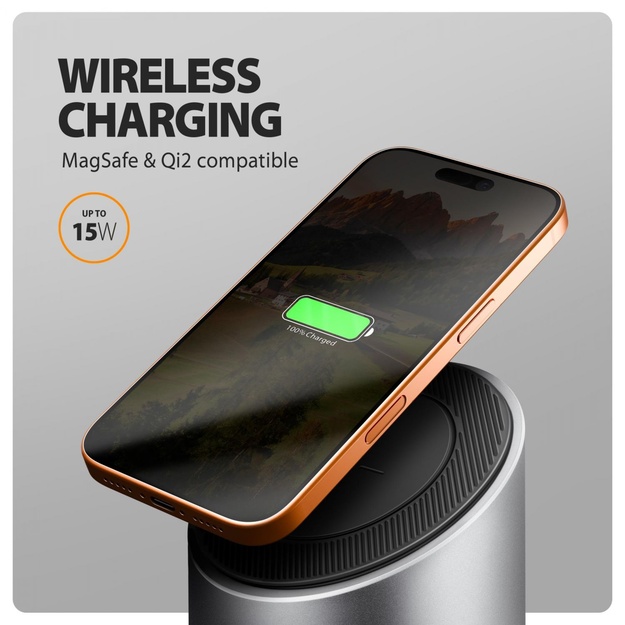 I/O HUB USB-C 9IN1 WRL/0.6M HMC-WL9 AXAGON