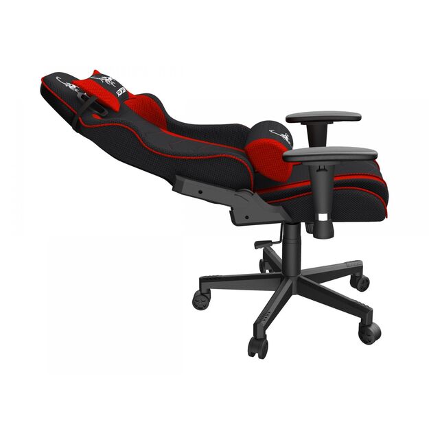 GEMBIRD Gaming chair SCORPION black/red mesh 1