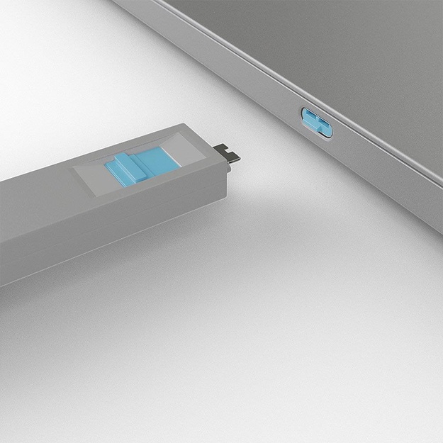 USB PORT BLOCKER 4PACK/BLUE 40465 LINDY
