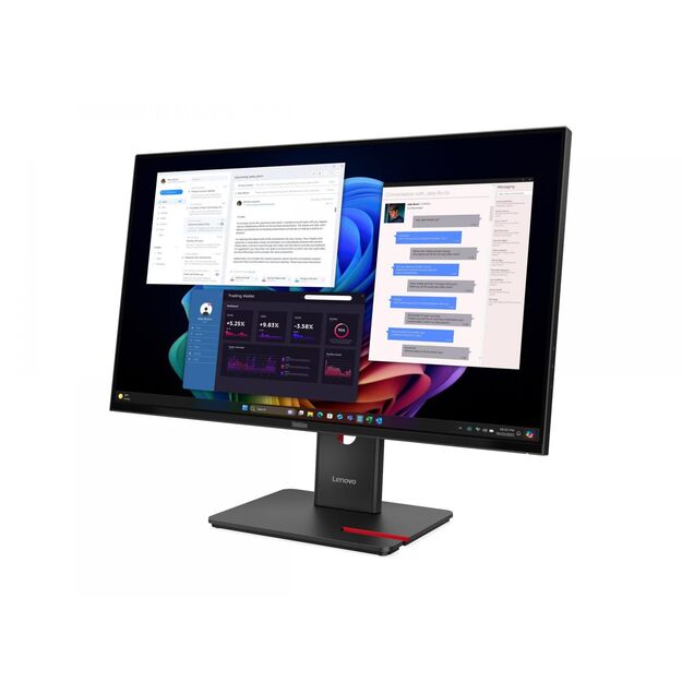 LENOVO ThinkVision T27UD-40 27inch 3840x2160 IPS USB-C docking 96W Epeat Gold TCO10 1