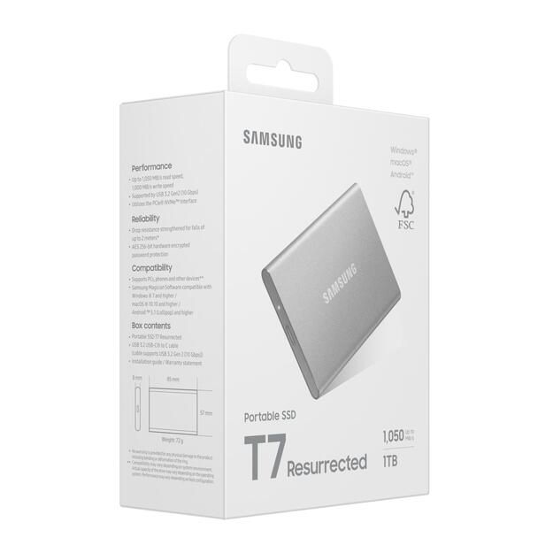 External SSD|SAMSUNG|Read speed 1050 MB/s|Write speed 1000 MB/s|1000 GB|MU-PD1T0G/WW