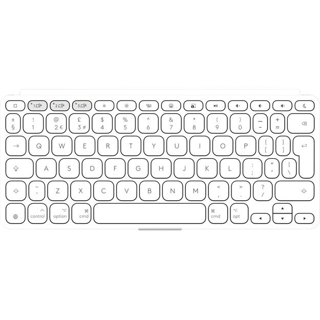 KEYBOARD BLUETH KEYS-TO-GO 2/GREY 920-013018 LOGITECH