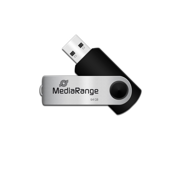 MEMORY DRIVE FLASH USB2 64GB/MR912 MEDIARANGE