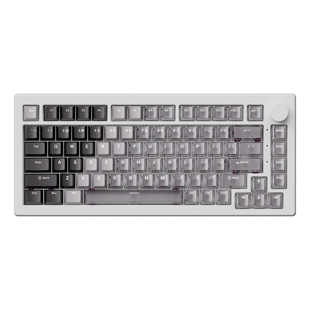KEYBOARD USB-C 5075 V3-HE/WHITE 006-075-086-060-062 AKKO