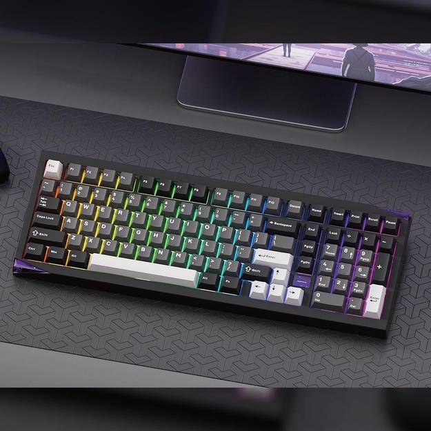 KEYBOARD WRL GEM 02 VIA/BLACK/SIL. 6978414650828 AKKO