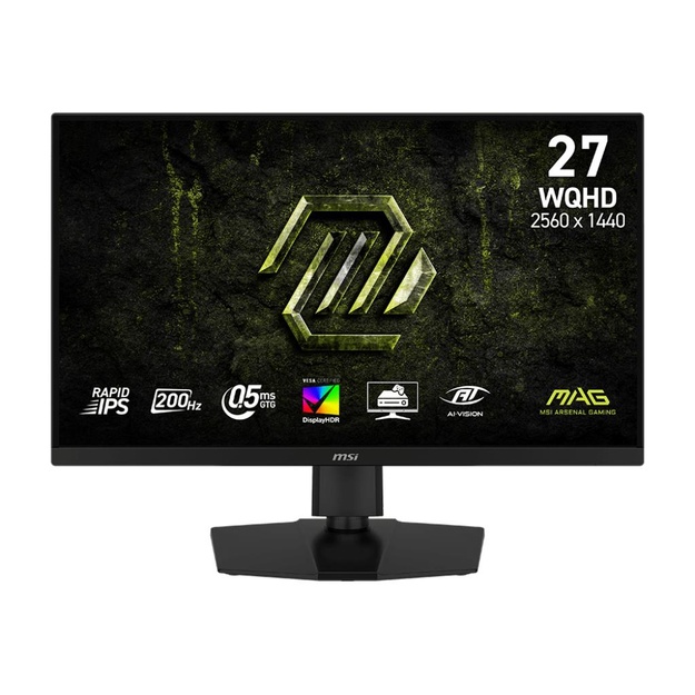 LCD Monitor|MSI|27  |2560 x 1440 pixels|Wide Quad HD|Native aspect ratio 16:9|LCD|Flat|MAG274QPFE20