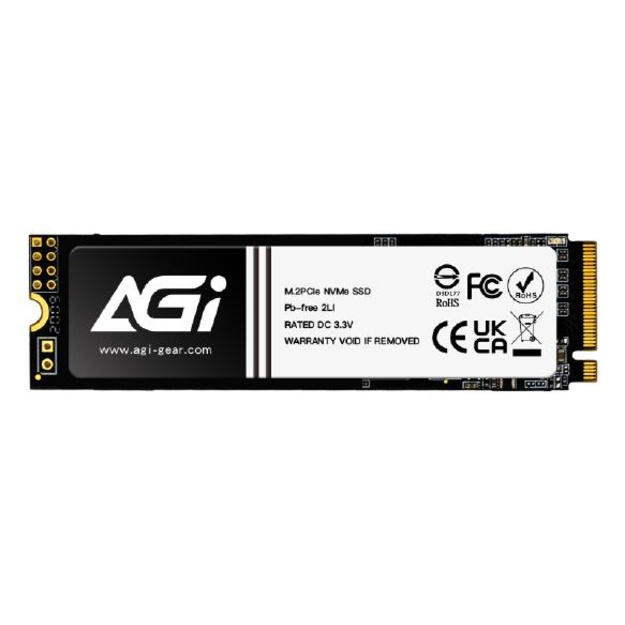 SSD|AGI TECHNOLOGY|150xTBW rating|MTBF 1600000 h|Read speed 1950 MB/s|Write speed 1200 MB/s|NVMe Yes|PCI Express 3.0|M.2|256 GB|AGI256G16AI198-CB