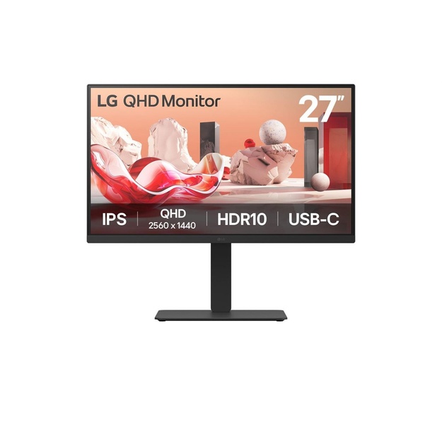 LG 27BA75QB-B 27inch QHD IPS 5ms 100Hz HDMI DP USB-C