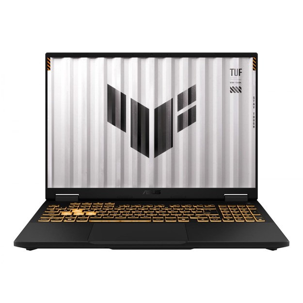 Notebook|ASUS|TUF|FX608JHI-QT325W|CPU Intel&reg; CoreT i5|i5-14450HX|16  |2560 x 1600 pixels|RAM 16 GB|DDR5-SDRAM|SSD 512 GB|Discrete graphics NVIDIA&reg; GeForce RTXT 5050|8 GB|On-board graphics Yes|Numeric keypad Yes|OS installed Windows 11 Home|Colour 