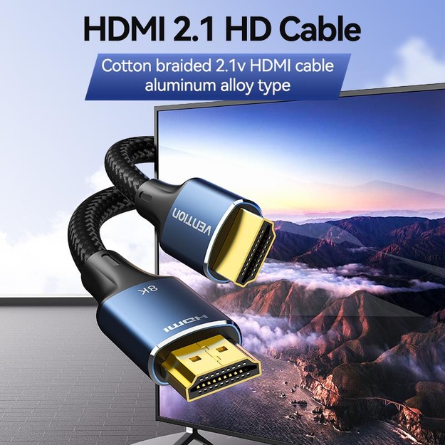 CABLE HDMI MALE TO MALE 5M/ALGLJ VENTION