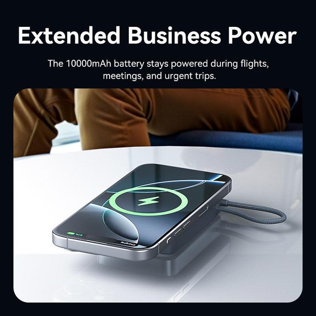 POWER BANK WRL 10000MAH 35W/GREY FKHH0 VENTION