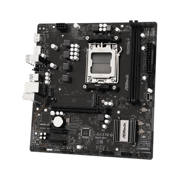 Mainboard|ASROCK|AMD A620A|Socket AM5|micro ATX|RAM DDR5-SDRAM|2xSlots|1xNumber of M.2 (M) slots|A620AM-P