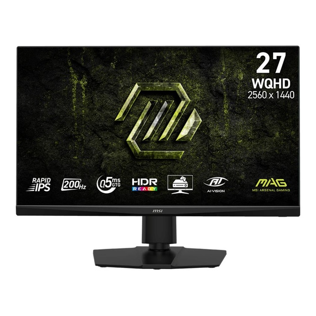 LCD Monitor|MSI|27  |2560 x 1440 pixels|Wide Quad HD|Native aspect ratio 16:9|LED|Flat|MAG272QPFE20
