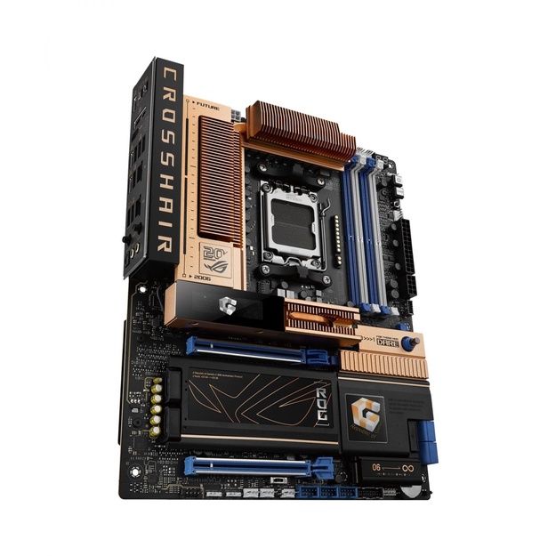 Mainboard|ASUS|AMD X870E|Socket AM5|ATX|RAM DDR5-SDRAM|4xSlots|Wi-Fi Yes|Bluetooth Yes|5xNumber of M.2 (M) slots|ROGCROSSHAIR2006