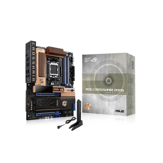 Mainboard|ASUS|AMD X870E|Socket AM5|ATX|RAM DDR5-SDRAM|4xSlots|Wi-Fi Yes|Bluetooth Yes|5xNumber of M.2 (M) slots|ROGCROSSHAIR2006